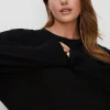 Online Oasis Plus Size Slouchy Jumper Black