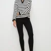Online Oasis Ponte Pocket Detail Trouser Black