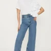 Online Oasis Poplin Ruffle Cotton Boxy T-Shirt White