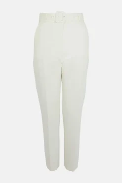 Discount Oasis Premium Belted Peg Trouser Orange