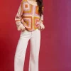 New Oasis Premium Hand Crochet Jumper Multi