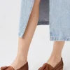 Online Oasis Premium Leather Tassel Loafers Tan