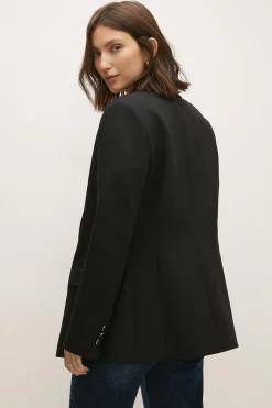 Clearance Oasis Premium Longline Blazer Black