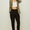 Fashion Oasis Premium Slim Leg Trouser Ivory