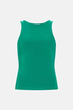 Outlet Oasis Premium Slinky Jersey Racer Vest Green
