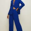 Discount Oasis Premium Tailored Wide Leg Trouser Yellow
