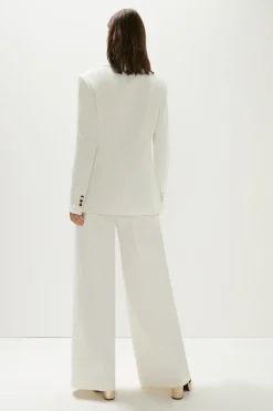 Hot Oasis Premium Tailored Wide Leg Trousers Orange