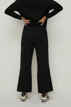 Online Oasis Premium Wide Leg Drawstring Trouser Black