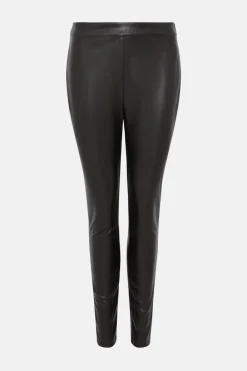 Hot Oasis Pu Legging Black