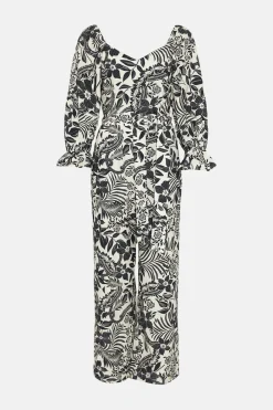 Online Oasis Rachel Stevens Paisley Floral Jumpsuit Mono