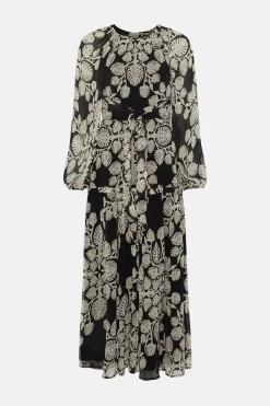 Hot Oasis Rachel Stevens Petite Cut Out Midi Dress Mono