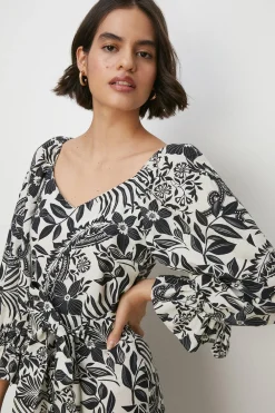 Discount Oasis Rachel Stevens Petite Paisley Floral Jumpsuit Mono