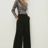 New Oasis Sequin One Sleeve Top Multi