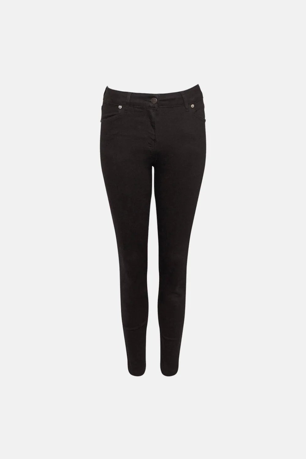 Best Oasis Short Jade Organic Mid Rise Skinny Jean Black