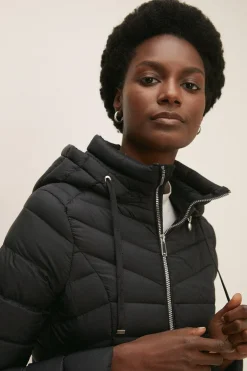 Best Oasis Short Padded Packable Coat Black