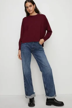 Fashion Oasis Slouchy Jumper Green