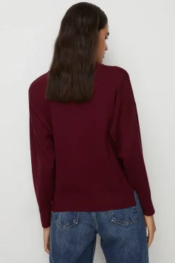 Fashion Oasis Slouchy Jumper Green