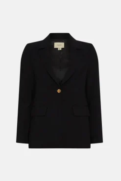 Online Oasis Smart Tailored Button Detail Blazer Fuchsia