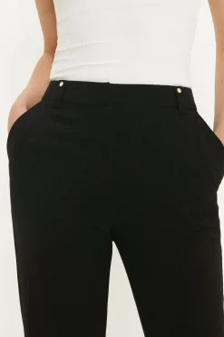 New Oasis Straight Leg Trouser Black