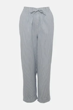 Clearance Oasis Turn Up Hem Trouser Stripe