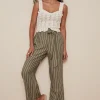 Online Oasis Wide Leg Trouser Khaki