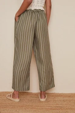 Online Oasis Wide Leg Trouser Khaki