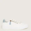 Online Oasis Zip Side Detail Trainers Blue